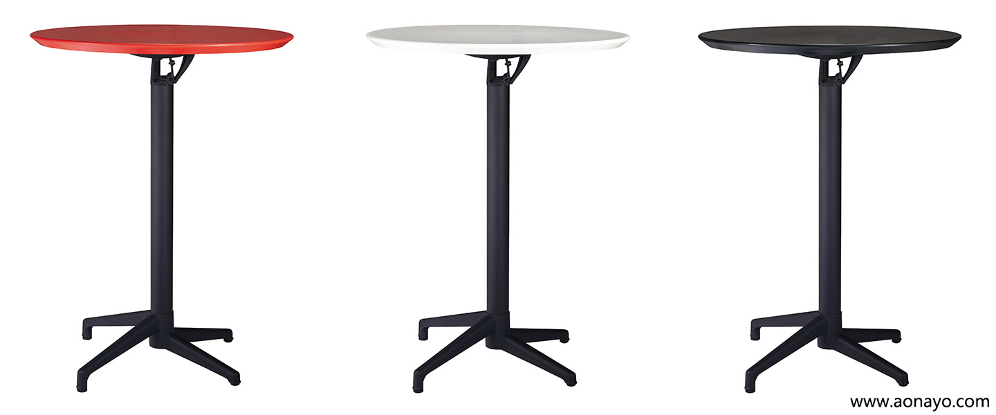 folding table bar table foldable desk square table dining table LEISURE TABLE FOLDING TABLE SQUARE RED BLACK WHITE 26.jpg