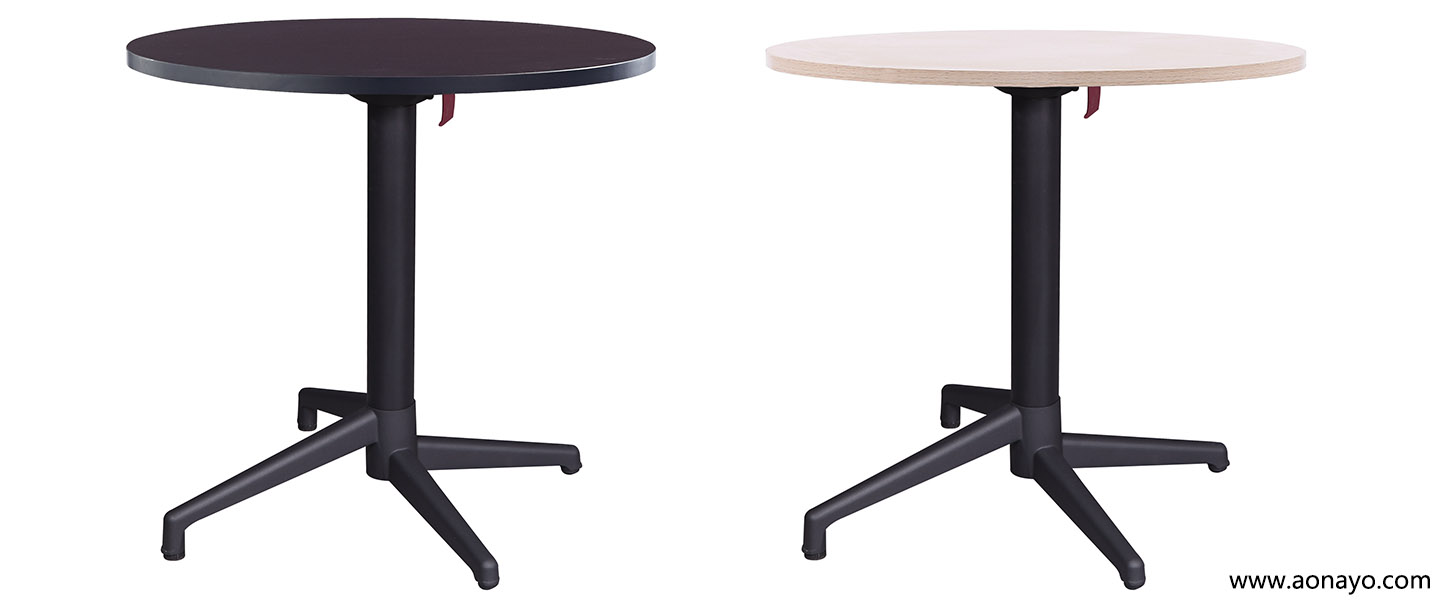 plywood high folding table bar table foldable desk round table dining table 4.jpg